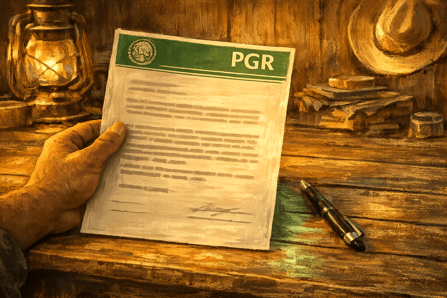 Receba o PGR